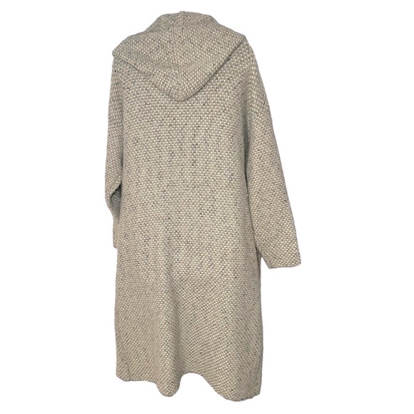 Look By M Knit Hooded Cardigan Sweater - Size O/S - Picture 2 of 6